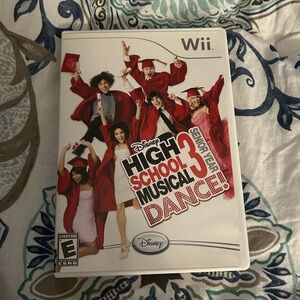Disney High School Musical 3: Senior Year Dance! Wii Game - Red and White
